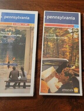 Lot of Three Pennsylvania State Maps